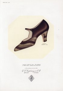 Advertentie voor damesschoenen, 1930s