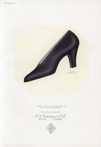 Advertentie voor damesschoenen, 1930s