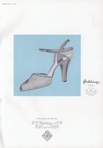 Advertentie voor damesschoenen, 1930s