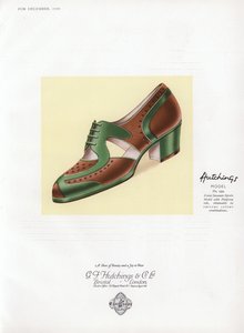 Advertentie voor damesschoenen, 1930s