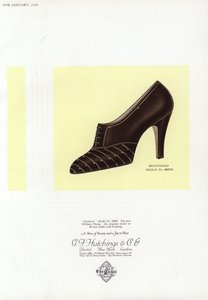 Advertentie voor damesschoenen, 1930s