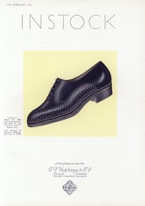 Advertentie voor damesschoenen, 1930s