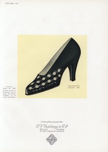 Advertentie voor damesschoenen, 1930s