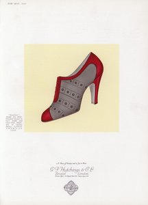 Advertentie voor damesschoenen, 1930s