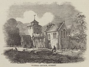 Wotton Church, Surrey door English School