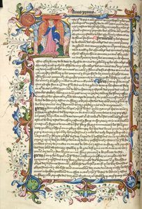 Yates Thompson 48, f.172v Geïllustreerde initiaal 