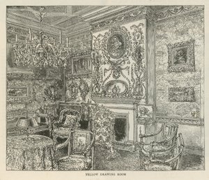 Gele salon, Holland House door English School