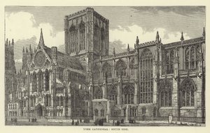 York Kathedraal, zuidkant door English School