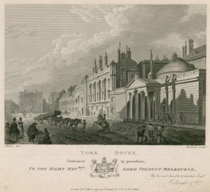 York House, Whitehall door English School