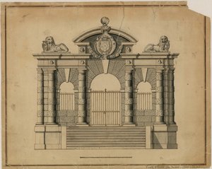 York Stairs door Inigo Jones, c 1626 door English School