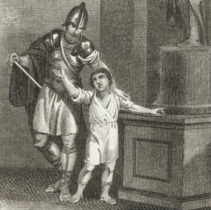 Jonge Hannibal zweert vijandschap aan de Romeinen
