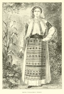 Jonge Walachijse vrouw