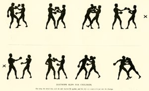 Zoetrope stroken voor kinderen (gravure) door English School