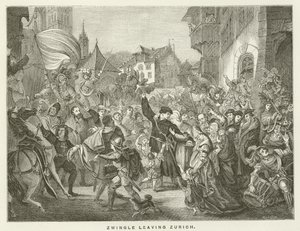 Zwingli Verlaat Zürich door English School