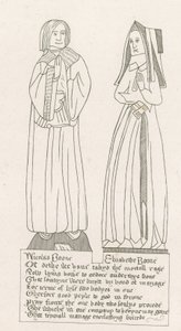 Standbeeld, graf van Nicholas Boone en Elizabeth Boone door English School