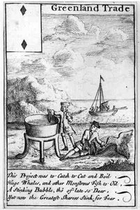 Groenlandse handel speelkaart