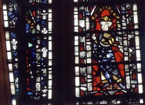 Portret van Edward I, uit de Kapittelzaal, York Minster door English School English School