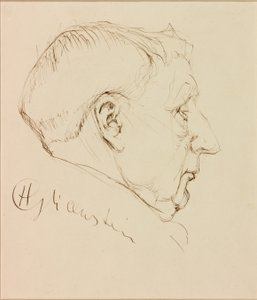 Portret van George Horton door Enoch Henryk Glicenstein