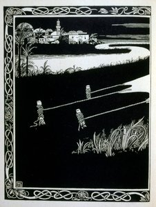 Enak voor Gemorrhe (Gomorra), uit het boek Juda geïllustreerd door Ephraim Moses Lilien (1874-1925). Lilien wordt beschouwd als de vader van de zionistische iconografie, gecreëerd in de Jugendstil (Duitse art nouveau) stijl. Hij illustreerde 