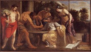 Labore et Constantia door Erasmus Quellinus the Younger