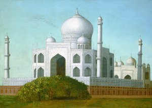 De Taj Mahal door Erastus Salisbury Field