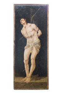 Sint Sebastiaan door Ercole de Roberti