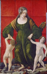 Vrouw van Hasdrubal en haar kinderen, ca. 1490-3