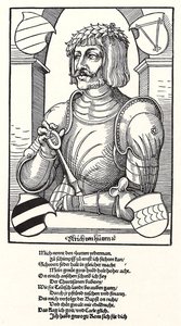 Portret van Ulrich von Hutten 1488-1523