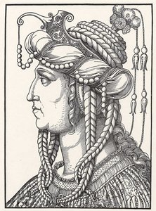 Portret van de vrouw van Suleiman de Grote