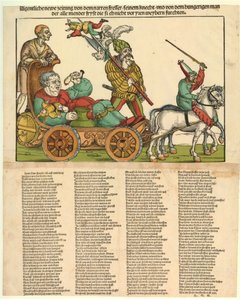 Aigentliche newe zeitung von dem narren fresser door Erhard Schon