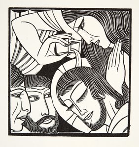Maria Magdalena door Eric Gill