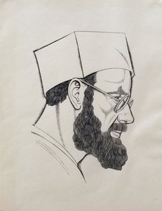 Zelfportret door Eric Gill