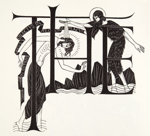 De doop van Jezus door Johannes de Doper uit de vier evangeliën