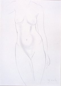 Torso door Eric Gill