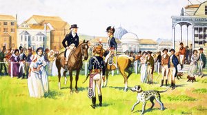 Een dagje naar de races