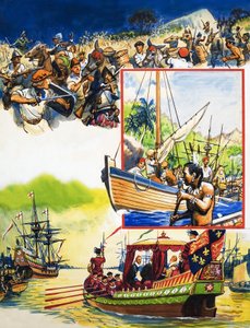 Scrapbook van de Britse zeeman: Reizen van Drake