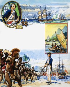 Scrapbook van de Britse zeeman: Ontdekkingsreizen