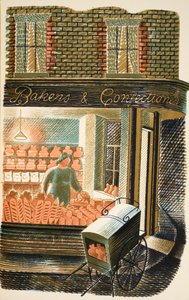 Bakker en banketbakker, illustratie uit 