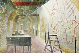 Nr. 1 Kaartgang door Eric Ravilious
