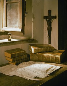 Het bureau van Blaise Pascal (foto)