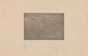 Abstracte compositie door Erich Wichmann (signed by artist)