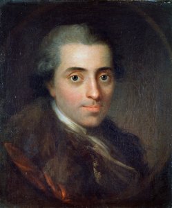 Portret van Johannes Ewald, Deense dichter