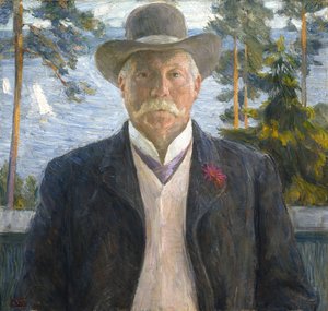 Portret van de componist Thorvald Lammers