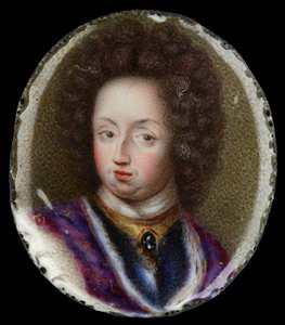 Miniatuur van Karel XI, Koning van Zweden