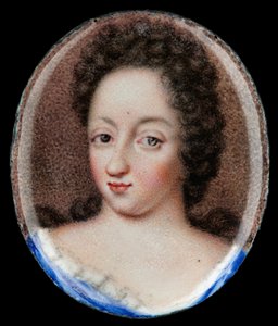 Miniatuur van koningin Ulrika Eleonora de Oudere van Zweden door Erik Utterhielm