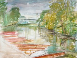 Punts op de Cherwell