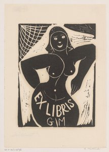 Ex libris van Gianni Mantero