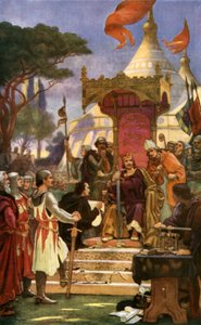 Koning Jan ondertekent de Magna Carta