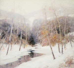 Sneeuwval door Ernest Albert