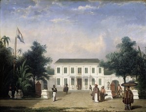 Huis aan de Rijswijk, Batavia (Jalan Veteran)